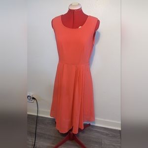 Forever 21 salmon color dress size medium